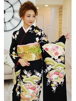 ゲッカビジン(GEKKABIJIN)&nbsp;レンタル振袖FS-45 37000円《東京着物レンタル 六本木月下美人》