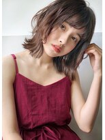 【GARDEN 田中麻由】ブランジュ秋カラーレイヤー小顔ミディアム