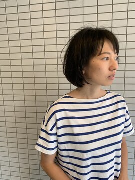 ヘアアンドスペース ベロン(hair&space velon) 大人可愛いボブ
