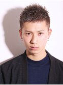 ショートプラチナグラデーション