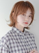 アトリエイトワ(atelier ittowa)&nbsp;くびれヘア/ハイライトカラー/アプリコットオレンジ/美髪/812