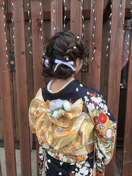 ビーヘア(be hair) 《成人式》ヘアセットと着付けで特別感UP♪