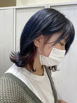 アンソル 戸田店(N'SOL) 赤×青　派手カラー