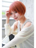 オーバーヘアー 倉敷店(over hair) 【La fith】マッシュボブ×ハイトーンカラー