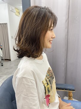 ミント 鳳(Mint.) 20代30代40代◎ エアリーミディシースルーバンク【Mint.】