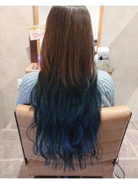 スーリール 姪浜店(Sourire) インディゴブルー☆