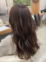 ユッカ エルア 武庫之荘南口(YUCCA elua)&nbsp;【elua 長田】ナチュラルベージュブラウン×ゆるふわロング