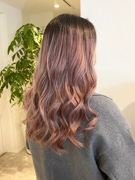 トゥ(to) ピンクグラデーション,アッシュピンク