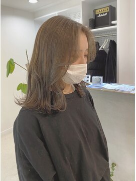 エンリッチヘア(enrich hair) ベージュ ダブルカラー 髪質改善トリートメント