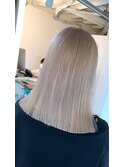 #黒髪#ボブルフ#ネビージュ#小顔#ワンレン