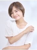 【ナチュラルボブ×大人ショート】  20代30代40代女性おすすめ