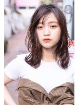 アルテ(ARTE)&nbsp;【ARTE表参道/青山】モテ髪ミディアム×透明感カラー