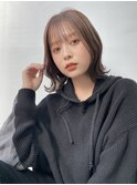 インナーカラー/イヤリングカラー/韓国ヘア/ワンホン/ヨシンモリ