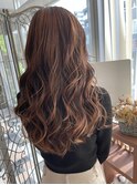 外国人風ハイライト/ベージュ/ミルクティーピンク/20代30代40代