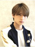 山田涼介風　ナチュラルマッシュ