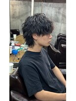 メゾンフォーメン(Maison for men)&nbsp;波巻きツイスパマッシュウルフ