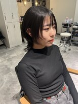 スミ(sumi)&nbsp;ウルフカット/長崎ウルフカット/ウルフヘア/20代30代40代◎岩田