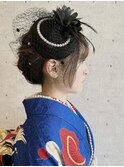 成人式ヘアセット/パールヘアセット/人気ヘアセット