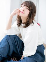 スペース 海浜幕張(spes)&nbsp;海浜幕張/髪質改善/ニュアンスカラーでふんわりカールミディe