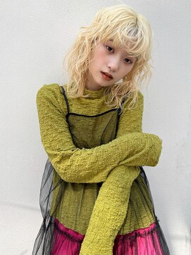 ソイ コンク 下北沢(soi conc) ブロンドヘア/ニュアンスカール/ハイトーンカール＿＿下北沢