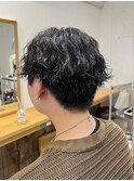 ツイストスパイラルパーマ/マッシュパーマ/刈り上げないマッシュ