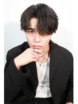 アストラ(ASTRA)&nbsp;フェザーパーマ センターパート ナチュラル