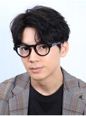 メガネにフィット 大人のフェザーパーマ