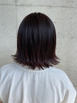 フィゼル あべのルシアス店(Aujua fizelle) グラデーションピンク