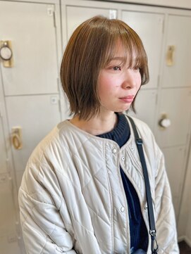 アパカバール 鳳店(Apa kabar) 毛先の質感がポイント*外ハネスタイル