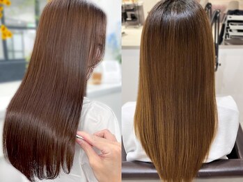 カリテス(XARITES)の写真/《HPB AWARD 2025 BEST SALON 注目サロン選出》話題のシステムトリートメント☆カラーパーマとの相性◎