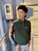 メゾン(Maison)&nbsp;スパイキーショートウルフメンズカットメンズパーマ名古屋栄