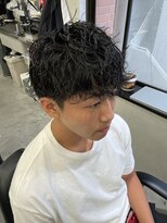 スタッグス 北千住(STUG'S)&nbsp;スペインカール/スパイキーショート[北千住/理容室]