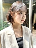ミニボブ レイヤーボブ 切りっぱなしボブ 内巻きボブ