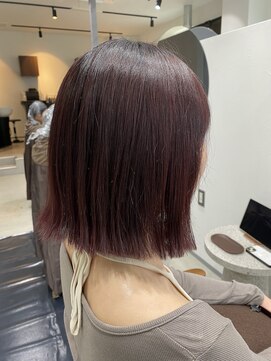 グラフ 立川(Graph.) ブリーチなしダブルカラー Aujua髪質改善トリートメント