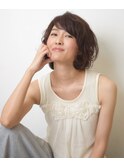 ワンサイドショート/ボブ/ブランジュ/ダブルバンク 表参道/青山