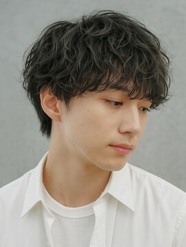 アントバイフィフス 秋田(unt by fifth) 秋田シャドウパーママッシュ緩めスパイラルパーマセンターパート