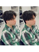 ブライト(BRIGHT)&nbsp;スパイラルパーマセンターパート