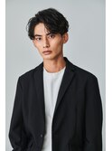 men's/メンズ/ブルーブラック/フェザーパーマ/サーフカール/池袋