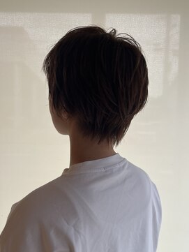 ヘアヌーダ カット、カラー、グレージュカラー