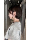 大人ショートボブ