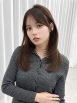 アマトウキョウスマートサロン(AMA TOKYO×Smart Salon) くびれレイヤー/顔まわりカット/レイヤーカット/小顔ヘア