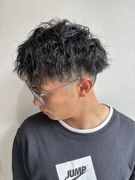 アンド グラフ(& Graph.) ツイストスパイラルツーブロックフェードメンズ