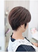 【大人可愛い20代30代40代】量が多くても収まるショート