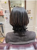 ひし形シルエット