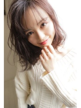 アイム(I&M) 寒色カラー&ロブ/美髪矯正/髪質改善/縮毛矯正/高知市/ストレート