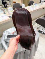 シュク 高円寺(SYUK)&nbsp;艶髪/髪質改善/レッド/ブリーチなし/大人【SYUK高円寺】kanna