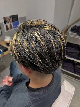 ラピスタ 池袋(Lapista) 韓国ヘアハッシュカットダブルハイライトカラー【Lapista池袋】