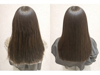 フッタ(Futta)の写真/新宿髪質改善縮毛矯正 ダメージ毛やブリーチ毛にも対応