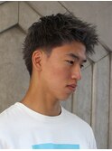 MEN`SHAIR/スパイキーショート/フェザーパーマ/烏丸御池F
