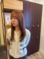 ビーズ アモール 尾張旭店(B's) ブラウンカラー、レイヤーカット